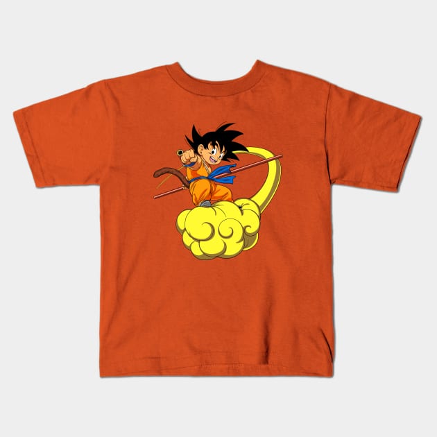 DRAGON BALL FANS Kids T-Shirt by Madhav